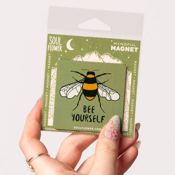 Bee Yourself Magnet - Refrigerator Magnets