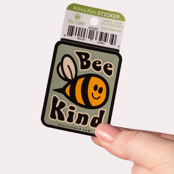 Bee Kind Sticker - Nature Stickers