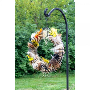 Whole Peanut Wreath Black