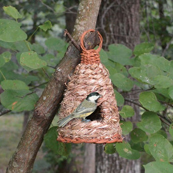 Roosting Pocket Hive Hanging Grass