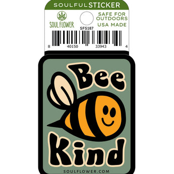 Bee Kind Sticker - Nature Stickers